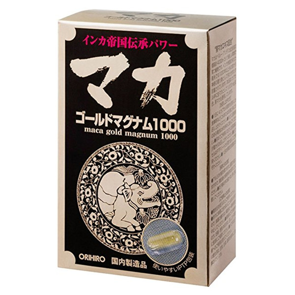 男性滋养强身！ORIHIRO 立喜乐 黑玛卡1000 软胶囊 90粒