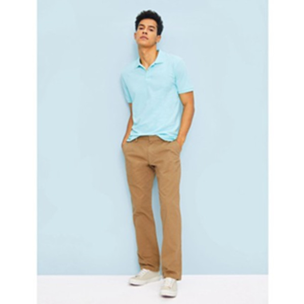 商务休闲！Old Navy纯色休闲商务长裤 919386W