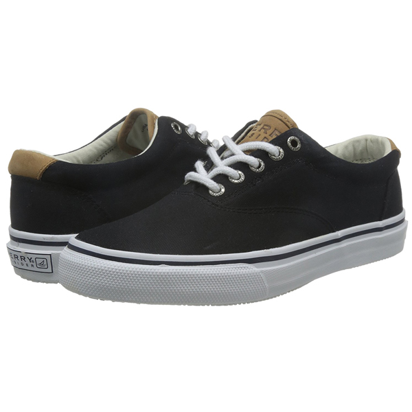 轻盈百搭！Sperry 男 帆布鞋STRIPER CVO STS12057