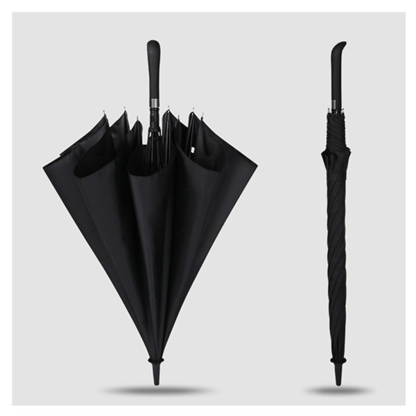 时尚实用！全自动晴雨两用伞 碳纤维 防雷绝缘伞帽 商务黑胶遮阳伞