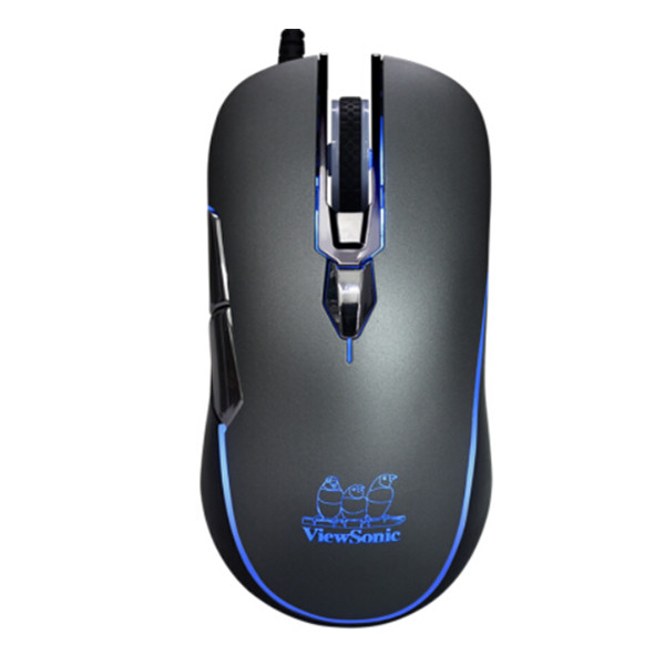 电竞之选！优派MU681背光发光专业电竞游戏鼠标