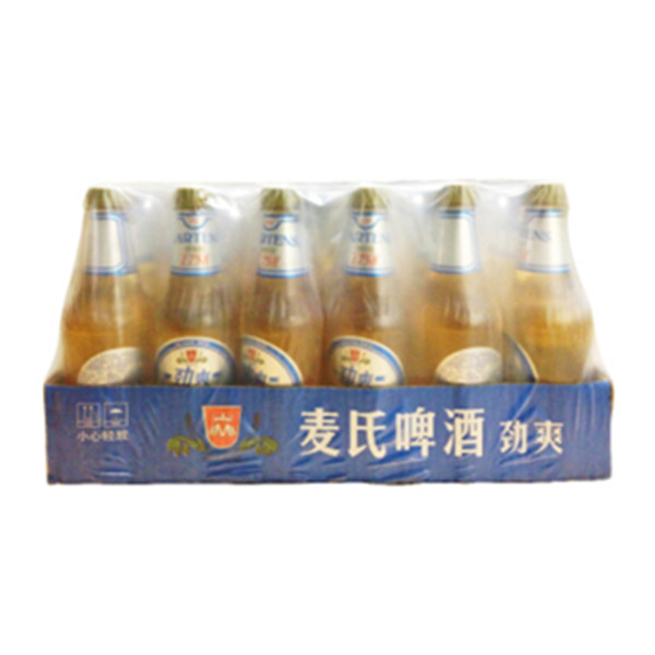 比利时进口！麦氏 1758 8&deg;P 劲爽啤酒 500ml*24瓶