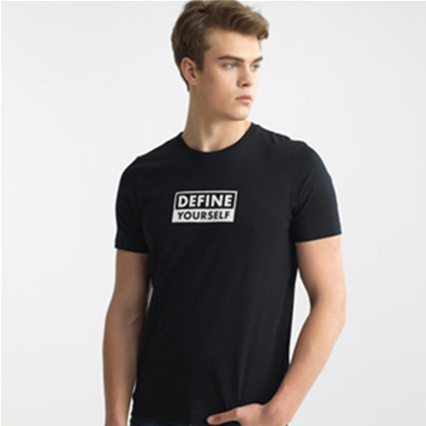 简单舒适！佐丹奴趣味字母印花T恤91097201