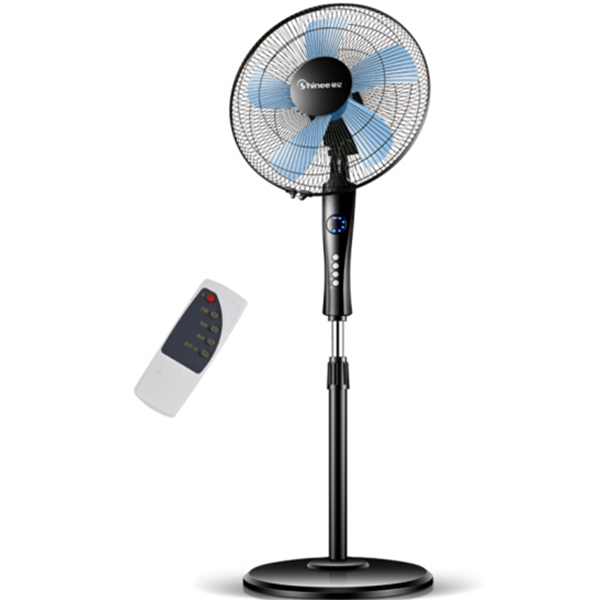 静音柔风！赛亿遥控五风叶电风扇FS40-7A