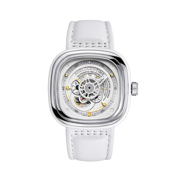 潮流时尚！agelocer 艾戈勒 瑞士品牌 全自动机芯 316L精钢