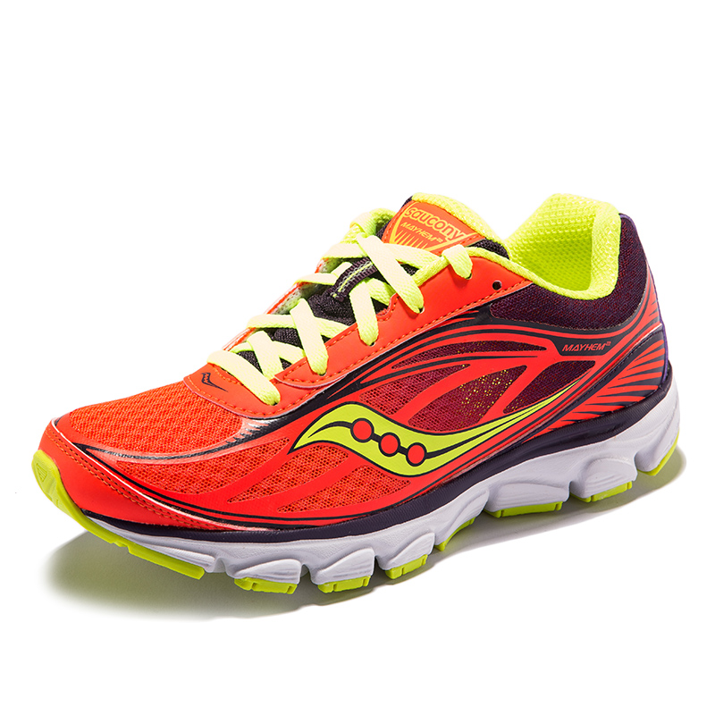 透气灵活！SAUCONY圣康尼Grid Mayhem 2女跑鞋