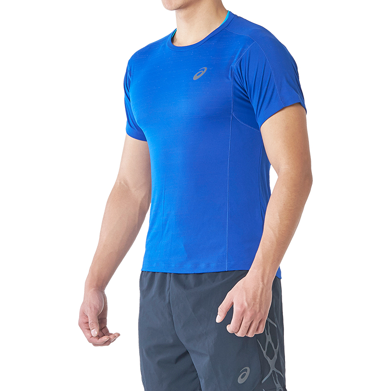 动感时尚！ASICS LITE-SHOW男式运动短袖T恤XXR560