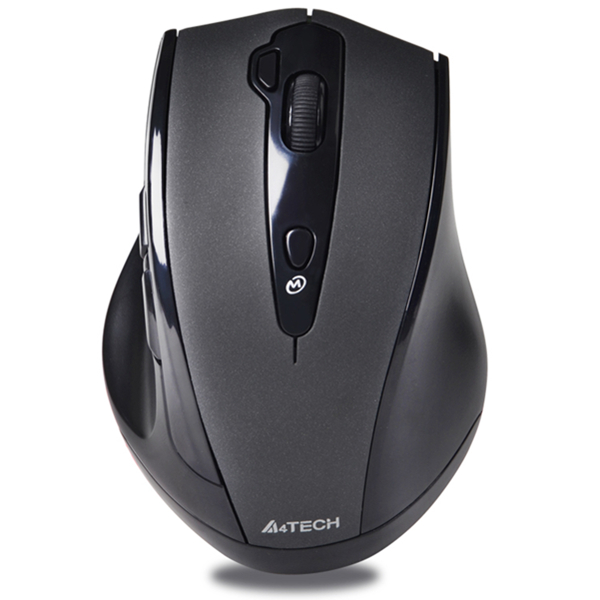 人体工学！双飞燕G10-810F无线大手省电鼠标