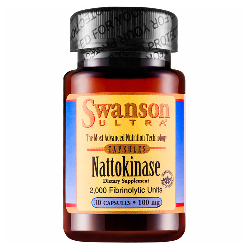 降三高！Swanson斯旺森纳豆激酶胶囊2000FU