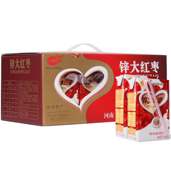 品质牛奶！三剑客风味牛奶250ml*12整箱装