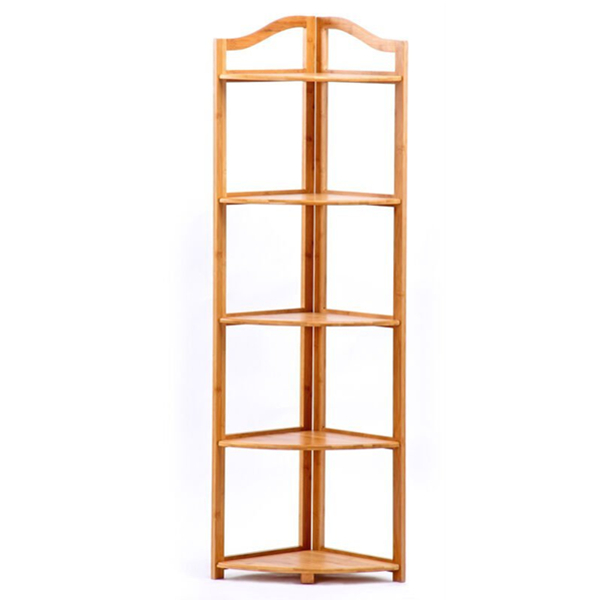 美观大方！成琳楠竹角落架三角架