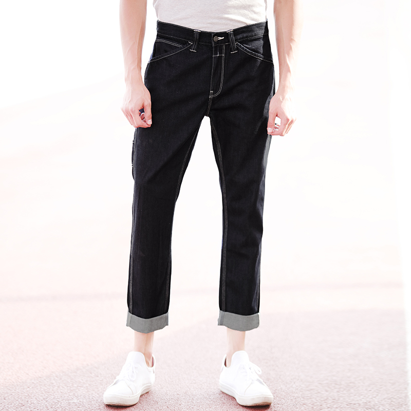 潮流百搭！Lee男士牛仔裤L14731AM8898