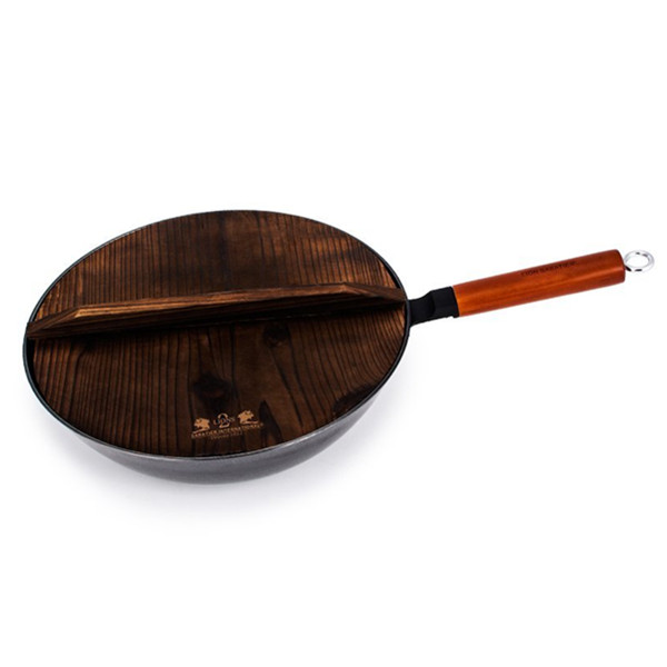 家居实用！Lion Sabatier 赛巴迪 加隆系列中式铸铁炒锅