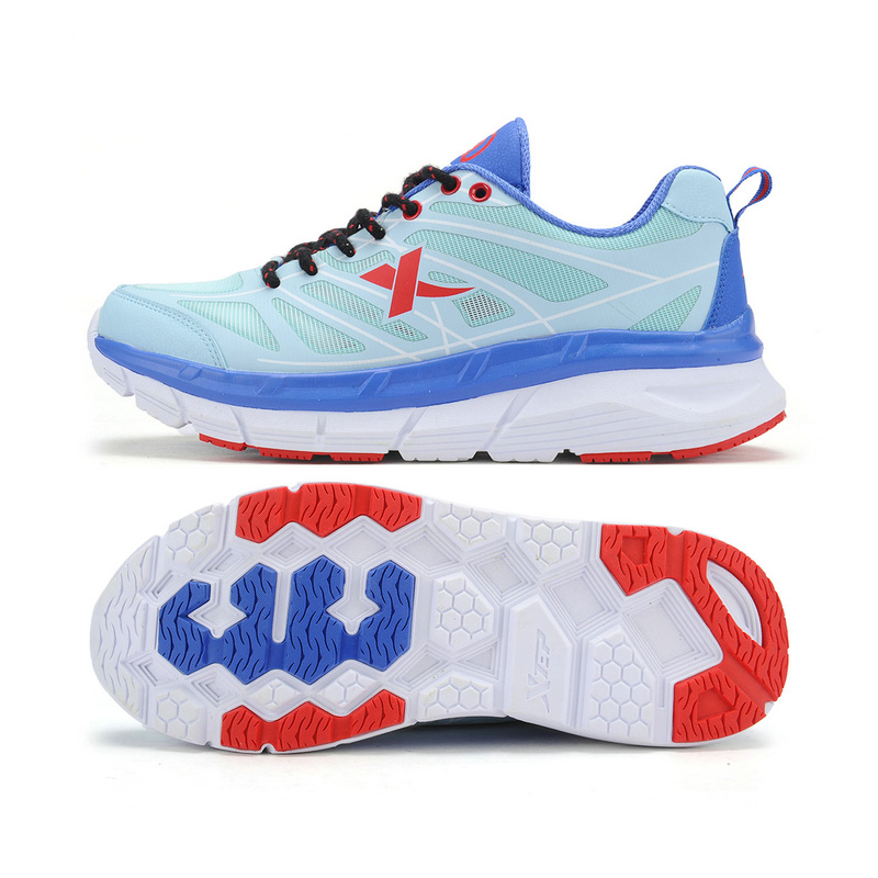 时尚设计！特步男子跑步鞋984219119101