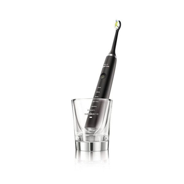 声波震动！Philips飞利浦钻石亮白型声波震动牙刷黑钻版