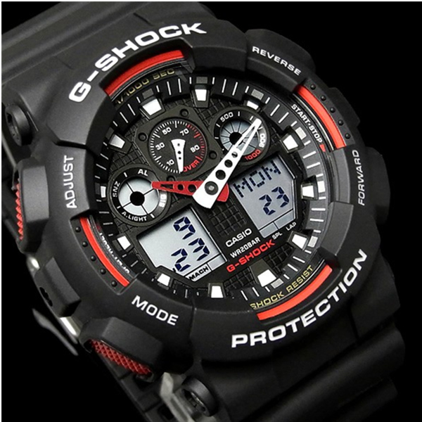 全场满减！Casio卡西欧GA100-1A4 G-Shock男表