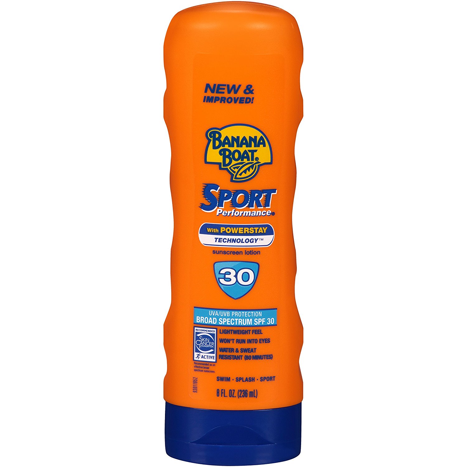 携带方便！香蕉船 运动防晒乳SPF 30 8OZ 300g/瓶