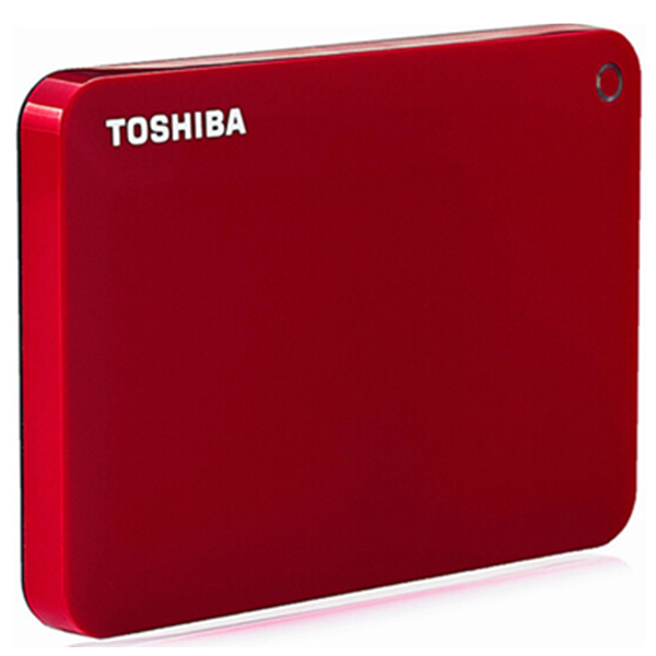 小巧轻薄！东芝V8 CANVIO高端分享系列1TB移动硬盘