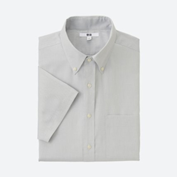 四色可选！优衣库EASY CARE牛津纺衬衫 183603