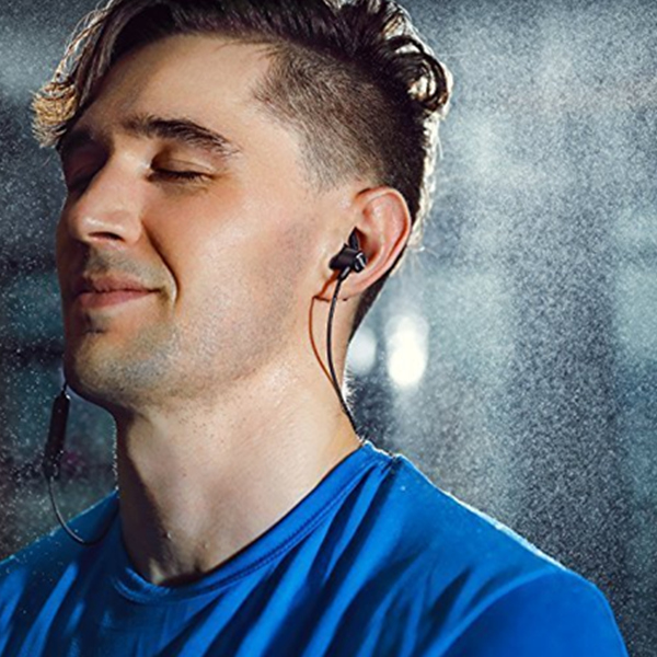 IPX4防水！Anker SoundBuds Slim 无线蓝牙4.1运动耳机