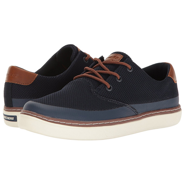 时尚绑带！Skechers 斯凯奇 USA系列 男 时尚绑带休闲鞋