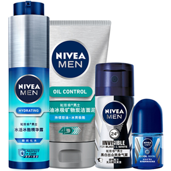 清凉排汗！妮维雅男士酷爽止汗套装*2套