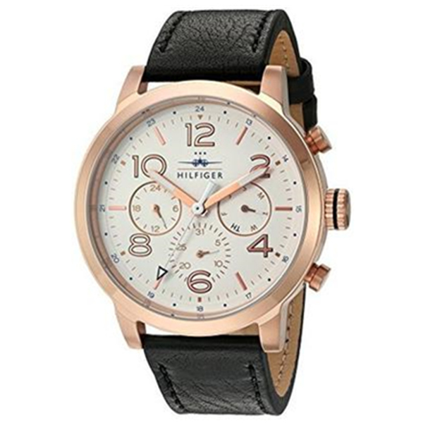 复古文艺！Tommy Hilfiger 1791236男表