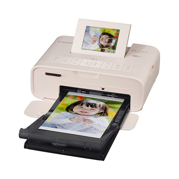 视觉享受！Canon佳能粉色便携式相片打印机CP1200