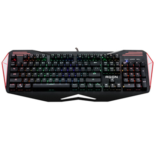 游戏利器！AOC AGK01/D爱攻系列黑色机械游戏键盘