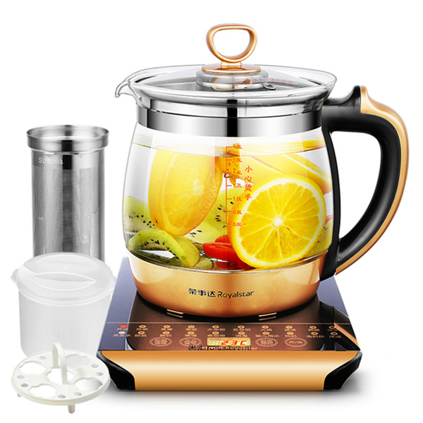 多功能！荣事达（Royalstar）养生壶煮茶壶玻璃电水壶烧水壶多功能