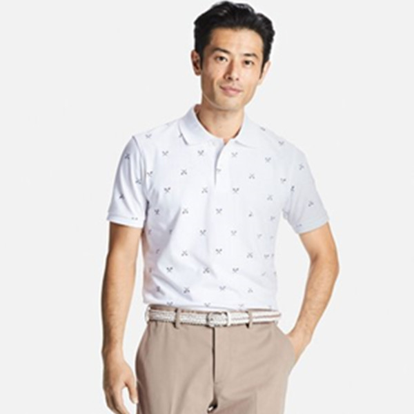 好价可入！优衣库 快干印花POLO衫(短袖) 193638