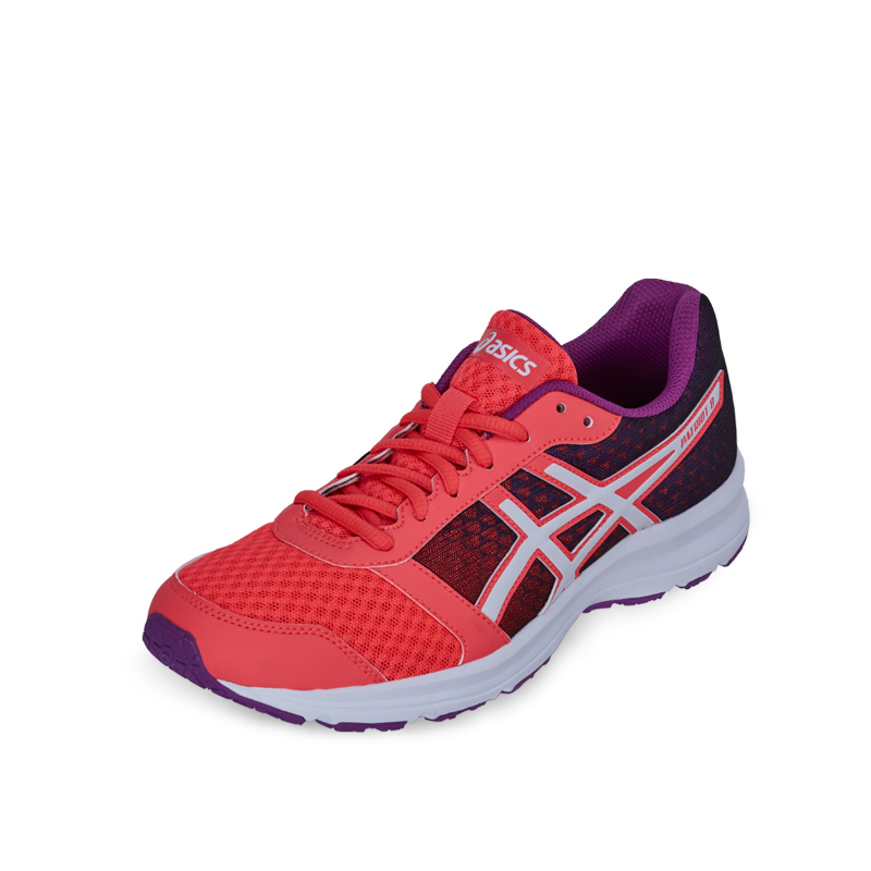 入门缓冲！ASICS亚瑟士PATRIOT 8女子减震支撑跑步鞋