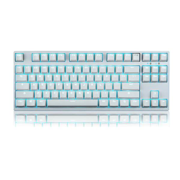 冰蓝光！GANSS GS87 cherry轴全无冲背光游戏机械键盘