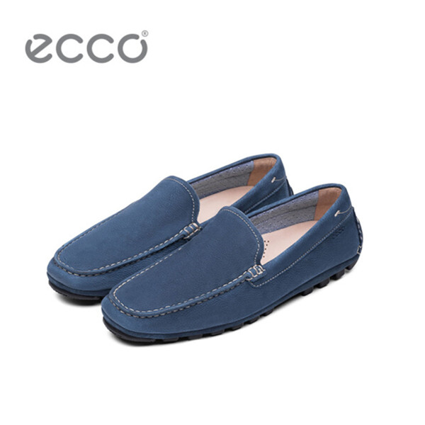 大牌好价！ECCO爱步 时尚简约套脚磨砂皮休闲男鞋