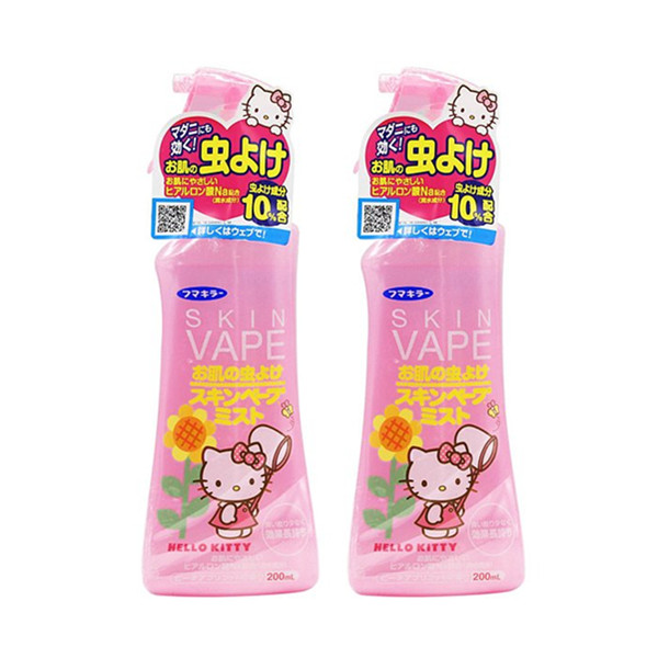 小公举专属！Fumakilla 驱蚊喷雾HelloKitty限定版200毫升*2