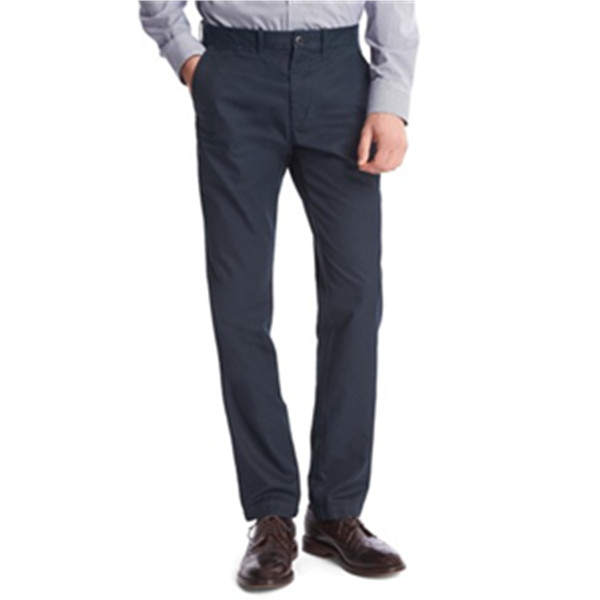 舒适百搭！Gap男装纯色全棉时尚休闲裤142398 W