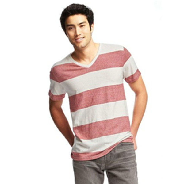 夏日单品！Old Navy 男式 条纹短袖T恤 119067-1Z