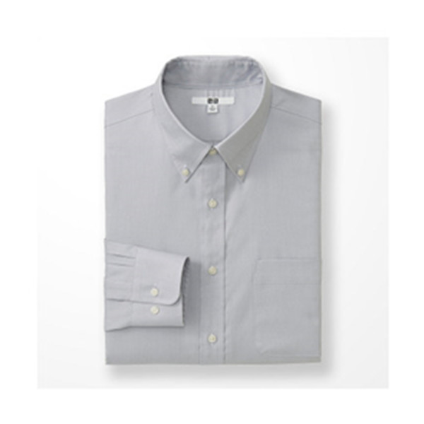 商务休闲！UNIQLO优衣库精纺牛津纺衬衫172916