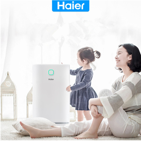 超值价格！海尔家用除甲醛卧室氧吧空气净化器