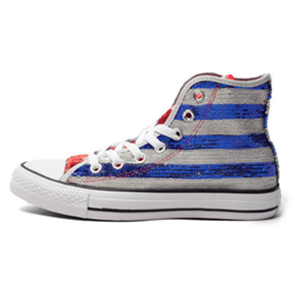 再次好价！匡威All Star Sequin彩色亮眼珠片帆布鞋549637C