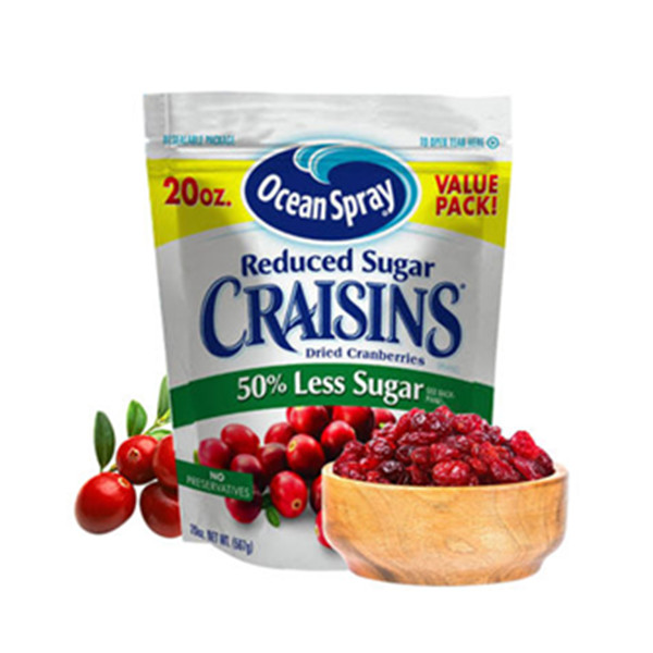 酸甜可口！优鲜沛减糖蔓越莓干567g