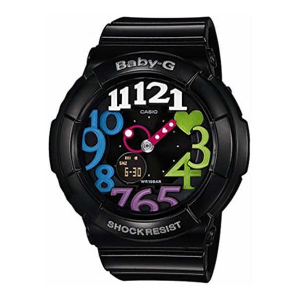 再降！CASIO 卡西欧BGA-131-1B2JF 电子女表