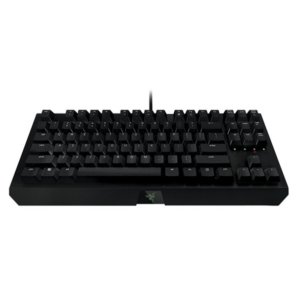 简洁大气！雷蛇（Razer）黑寡妇X竞技版87键游戏机械键盘