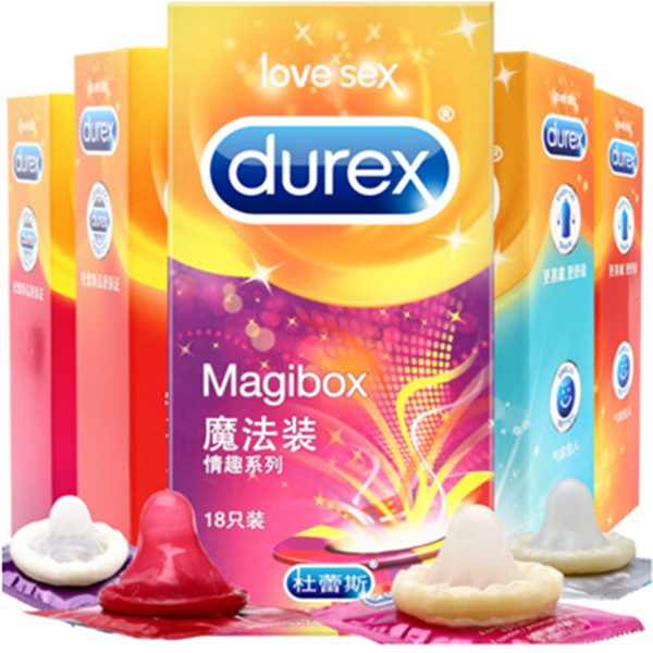 百变魔力！杜蕾斯避孕套魔法装情趣系列18只装