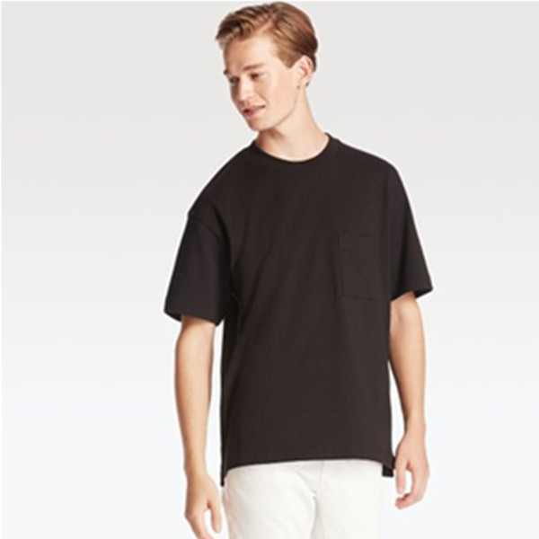 白菜价！优衣库 宽松圆领T恤(短袖) 196273