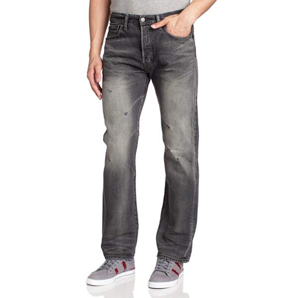 经典舒适！Levi's李维斯501版型男式标准低腰牛仔裤00501-1881