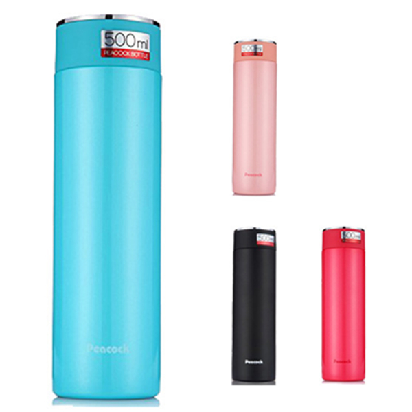 炫彩保温！Peacock孔雀不锈钢保温杯AMM-50