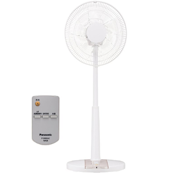舒适自然风！Panasonic松下无线遥控落地扇F-CM324C