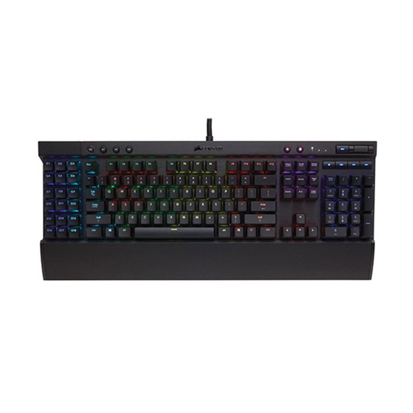 幻彩背光！CORSAIR美商海盗船K95 RGB红轴机械键盘