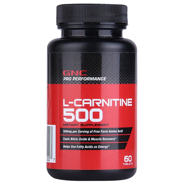 运动加强型！GNC健安喜左旋肉碱60粒/瓶